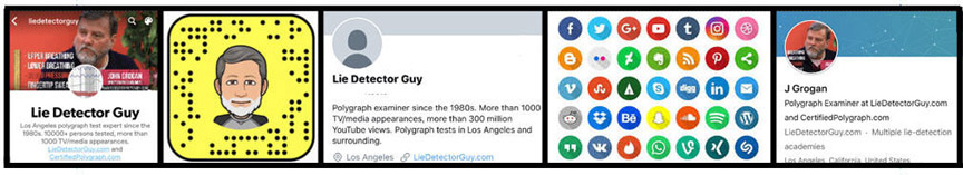 Los Angeles polygraph social media banner